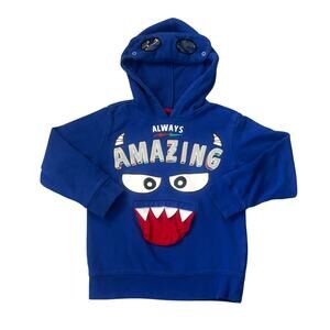 365 Kids by Garanimals Blue Always Amazing Hoodie Boys Size 7